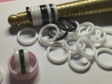 Wholesale 4mm high polished black ceramic wedding band ring