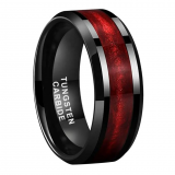 Wholesale 4mm high polished black ceramic wedding band ring